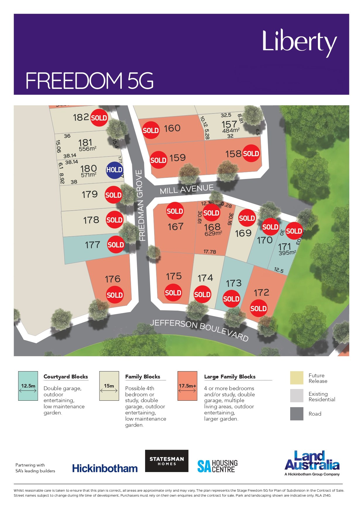 [Land for Sale] Liberty Estate, Two Wells OpenLot